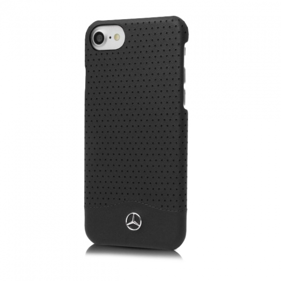  Mercedes-Benz Leather Hard Case Black  iPhone 7/8/SE 2020  MEHCP7CSPEBK