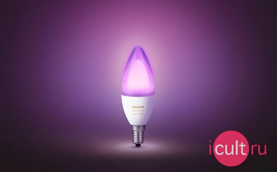 Philips White and Color Ambiance Single Bulb