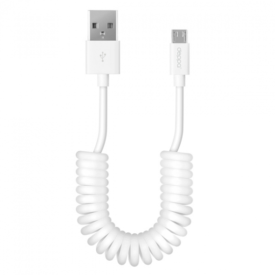  Deppa Sync&amp;Charge Micro USB Cable 1,5  White  72122