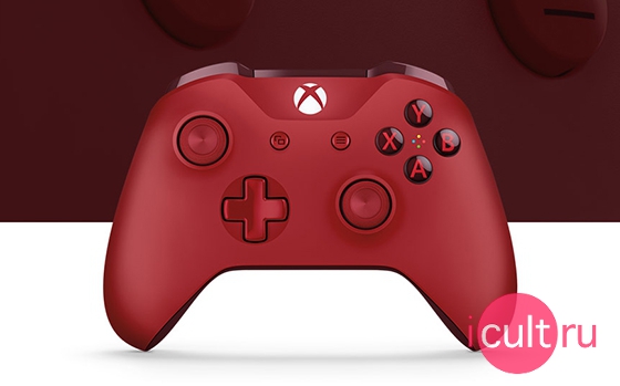 Microsoft Wireless Controller Xbox One S Red