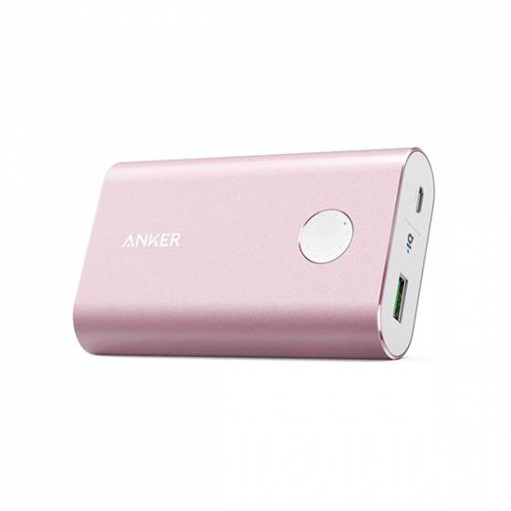   Anker PowerCore+ QC 3.0 2.4A/1USB/10050mAh Pink  A1311H51