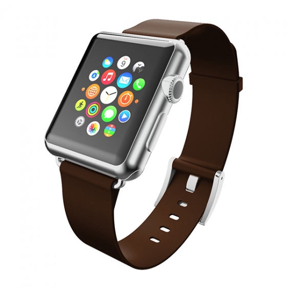   Incipio Smartwatch Replacement Band Espresso  Apple Watch 42/44   WBND-009-ESPRSO