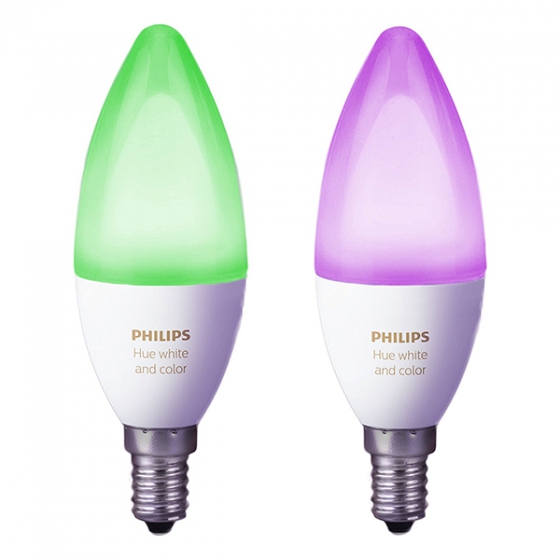     Philips Hue White and Color 2 . 6.5W/E14  iOS/Android 