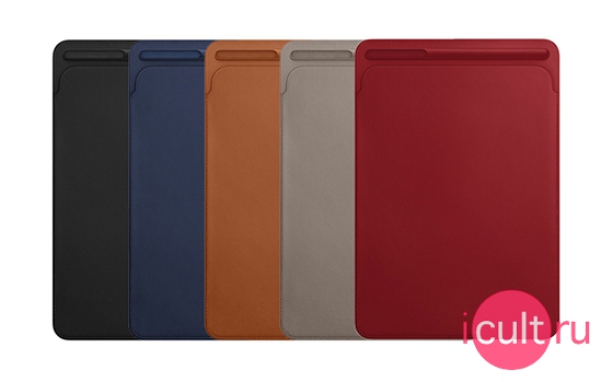 Apple Leather Sleeve Red iPad Pro 10.5