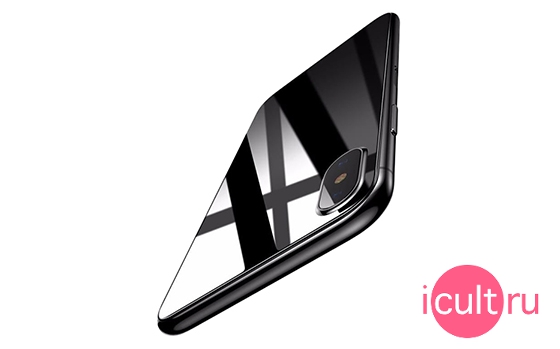 Baseus Silk-Screen Back Glass iPhone X