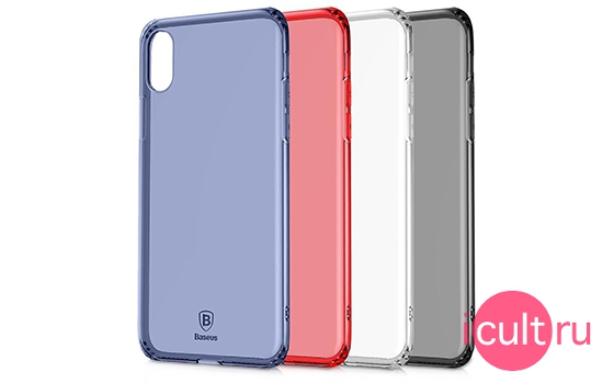 Baseus Simple Series Case Red iPhone X