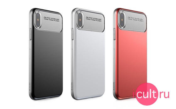 Baseus Slim Lotus Case Red iPhone X