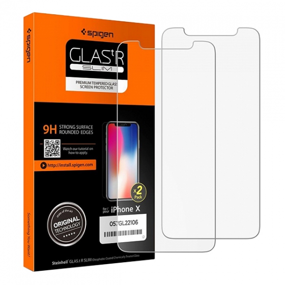    SGP Screen Protector GLAS.tR SLIM 2 .  iPhone X/XS/11 Pro  057GL22106