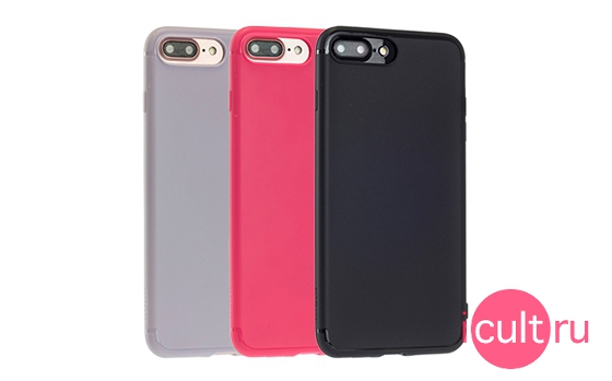 Rock Jello Series Case Black iPhone 7/8 Plus