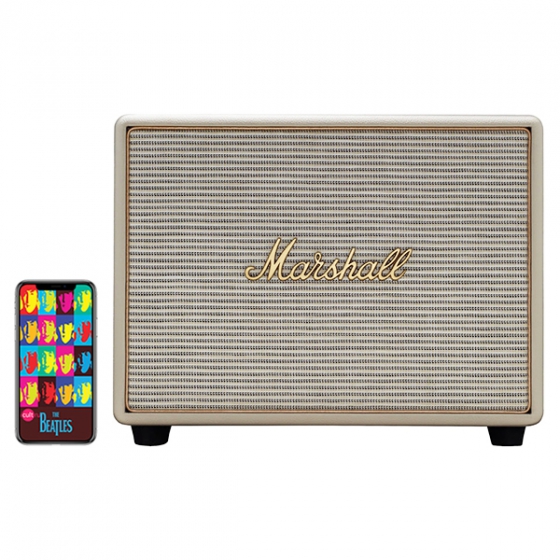   Marshall Woburn Multi-Room Wi-Fi Speaker Cream 
