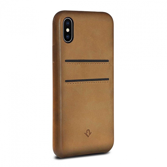  Twelve South Relaxed Leather Case Cognac  iPhone X  12-1737