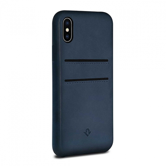  Twelve South Relaxed Leather Case Indigo  iPhone X  12-1740