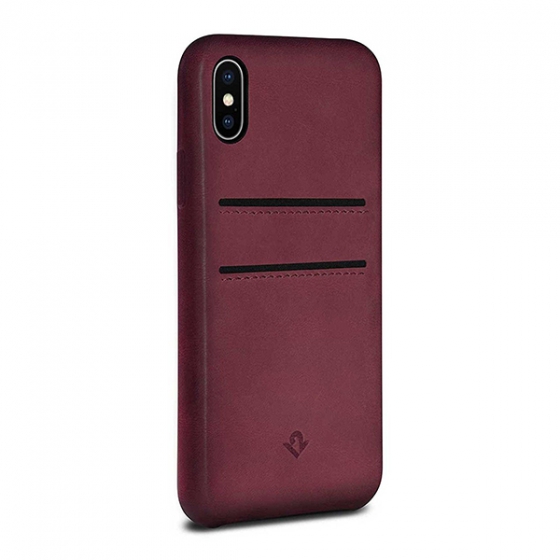  Twelve South Relaxed Leather Case Marsala  iPhone X  12-1738