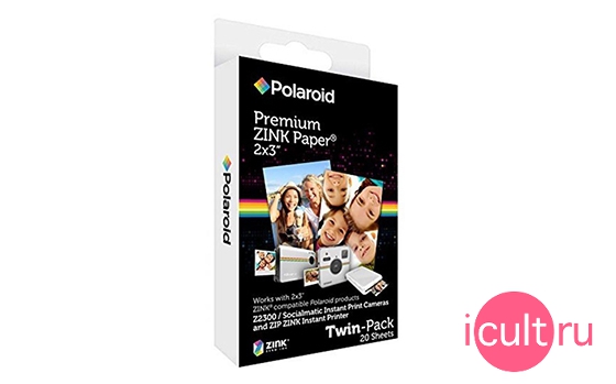 Polaroid Premium ZINK Paper POLZ2X320