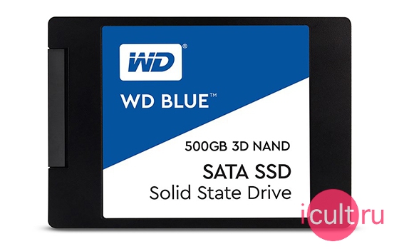 Western Digital Blue 3D Nand SSD 2.5 WDS500G2B0A