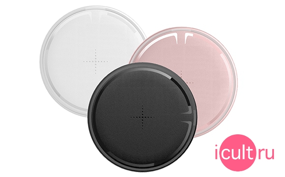 Rock W12 Quick Wireless Charger Pink