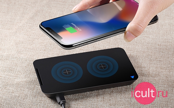 Rock W8 Quick Wireless Charger Black
