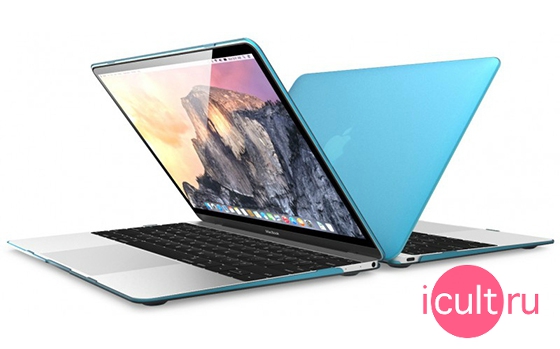 Novelty Hardshell Case Blue MacBook 12
