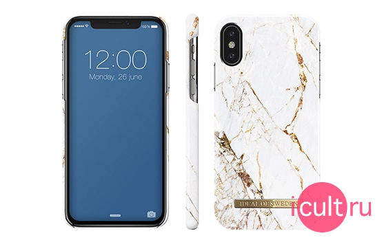 iDeal Fashion Case Carrara Gold iPhone X