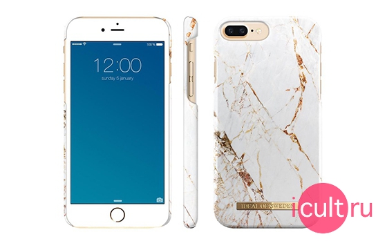 iDeal Fashion Case Carrara Gold iPhone 6/7/8 Plus