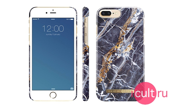 iDeal Fashion Case Midnight Blue Marble iPhone 6/7/8 Plus