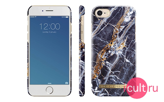 iDeal Fashion Case Midnight Blue Marble iPhone 6/7/8