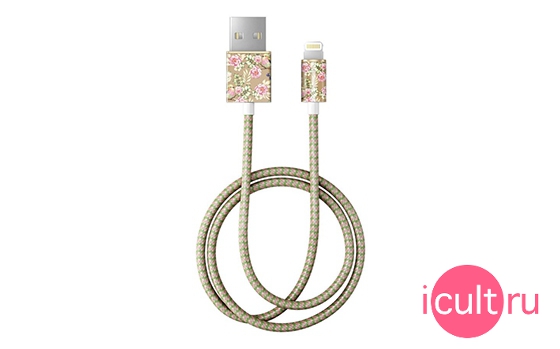 iDeal Fashion Lightning Cable Champagne Birds