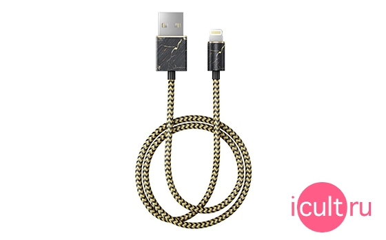 iDeal Fashion Lightning Cable Port Laurent Marble