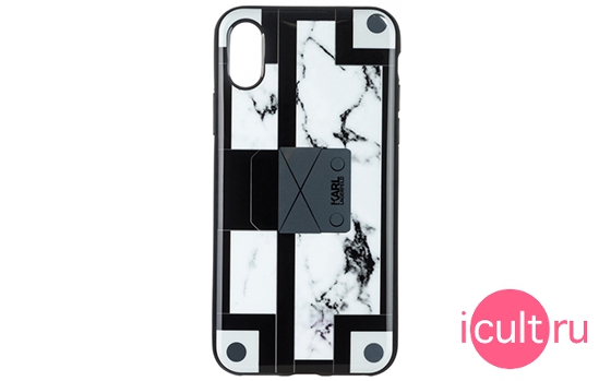 Lagerfeld Treasure Box Marble iPhone X