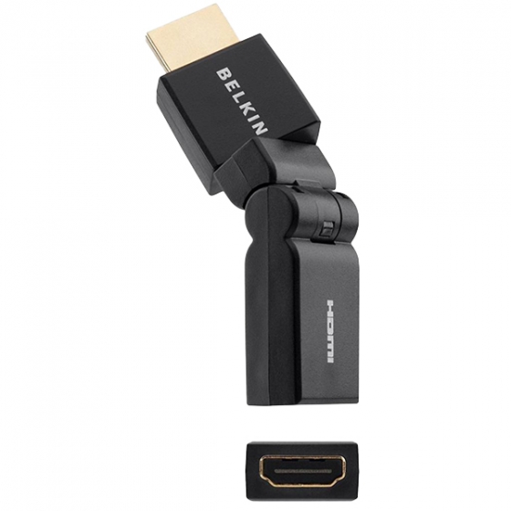  Belkin HDMI to HDMI Swivel Adapter Black  F3Y039bt