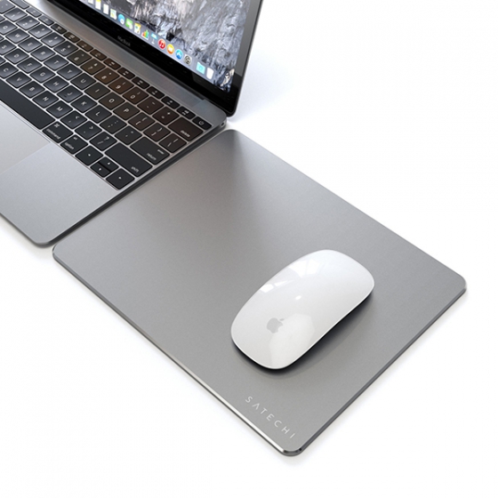   Satechi Aluminum Mouse Pad 241190 Space Gray - ST-AMPADM