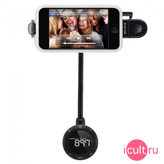 ������� HandsFree + FM ���������� Belkin TuneBase FM with Handsfree for iPhone F8Z441eaB
