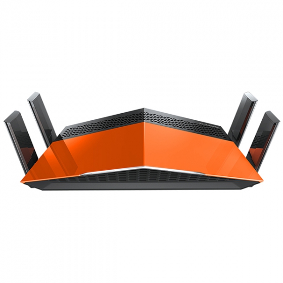   D-Link DIR-879 AC1900 Wi-Fi Router Black/Orange /