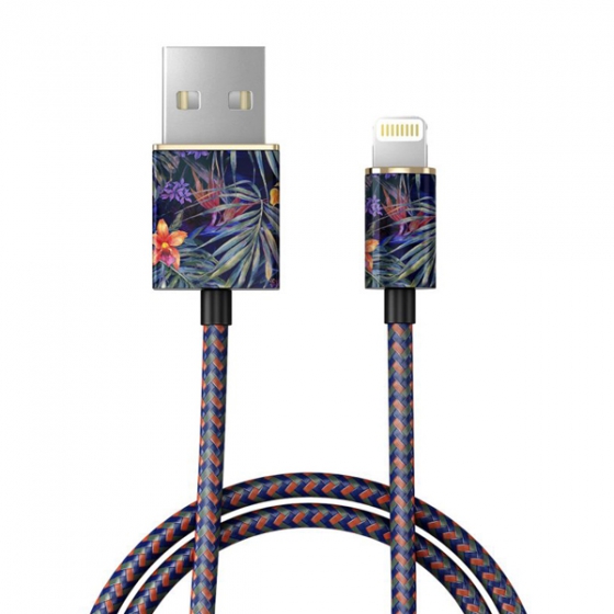   iDeal Fashion Lightning Cable 1  Mysterious Jungle   IDFCL-72