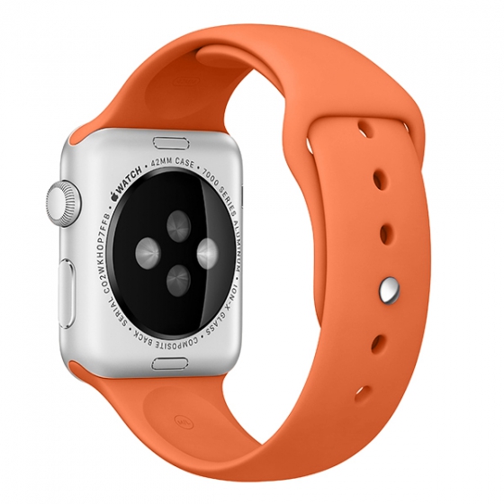   Apple Spicy Orange Sport Band S/M  Apple Watch 38/40    MQUT2ZM/A