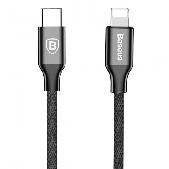   Baseus Yiven Series USB-C to Lightning Cable 1  Black  CATLYW-A01