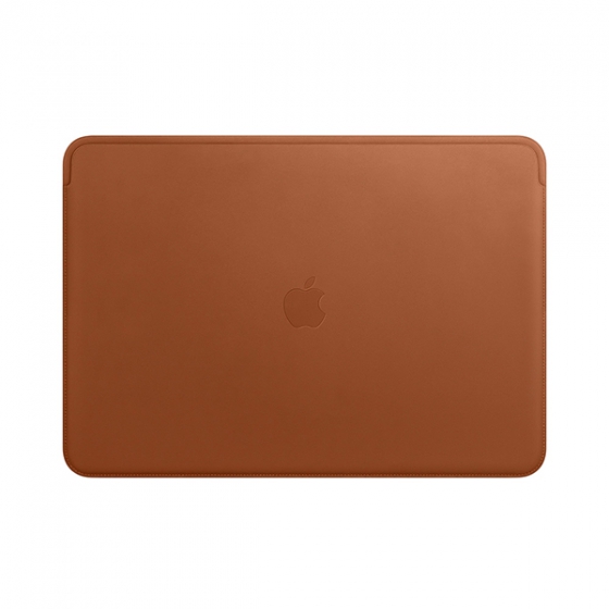   Apple Leather Sleeve Saddle Brown  MacBook Pro 15&quot; 2016/17/18  MRQV2ZM/A