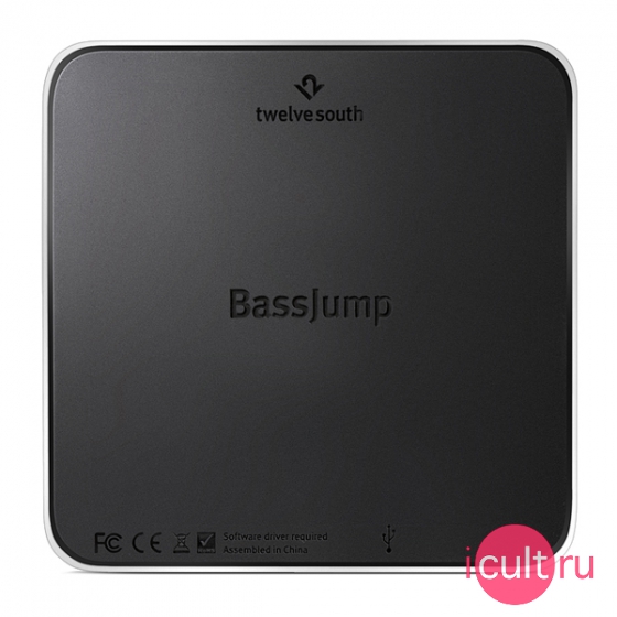 Twelve South BassJump Portable Subwoofer купить в Москве Портативный Сабвуфер Twelve South BassJump Portable Subwoofer для MacBook Pro