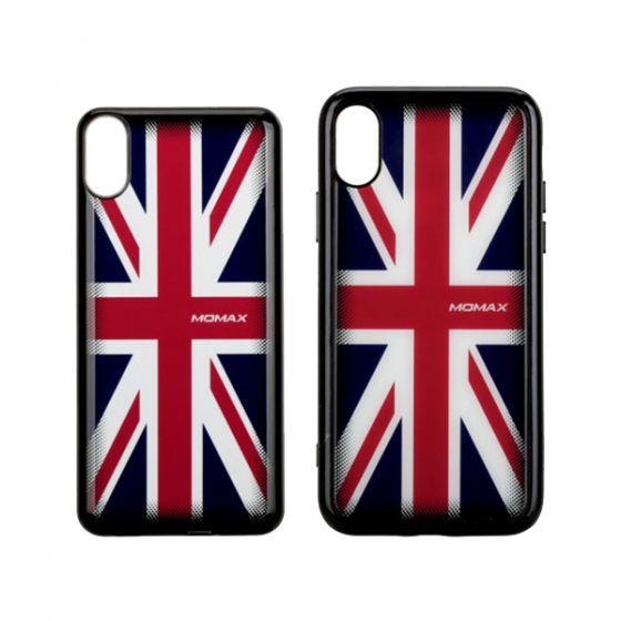  +     Momax Q.Power Pack 4000mAh British Flag  iPhone X   IP86