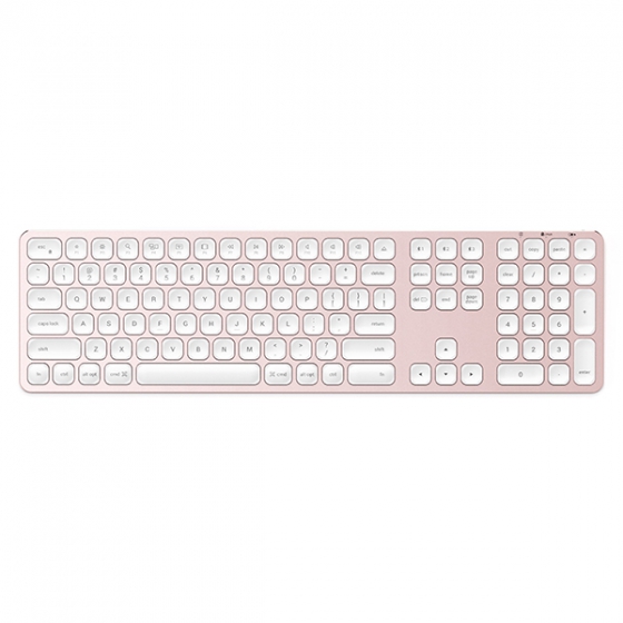   Satechi Aluminum Bluetooth Keyboard Rose Gold   ST-AMBKR