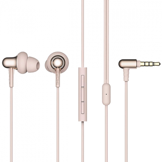 - 1More Stylish In-Ear Headphones E1025 Gold 