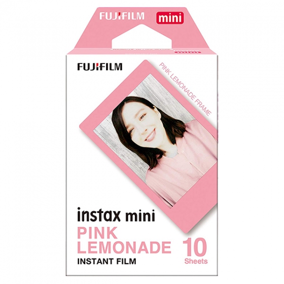  Fujifilm Pink Lemonade 10 .   Fujifilm Instax mini/Polaroid 300 Instant