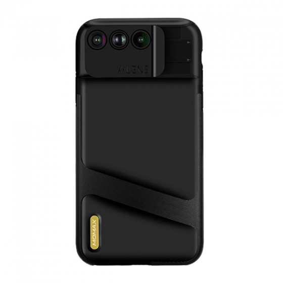     Momax 3-in-1 Lens Case Black  iPhone XR  CC5