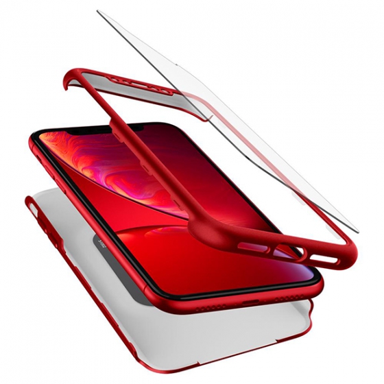  Spigen Thin Fit 360 Red  iPhone XR  064CS25335