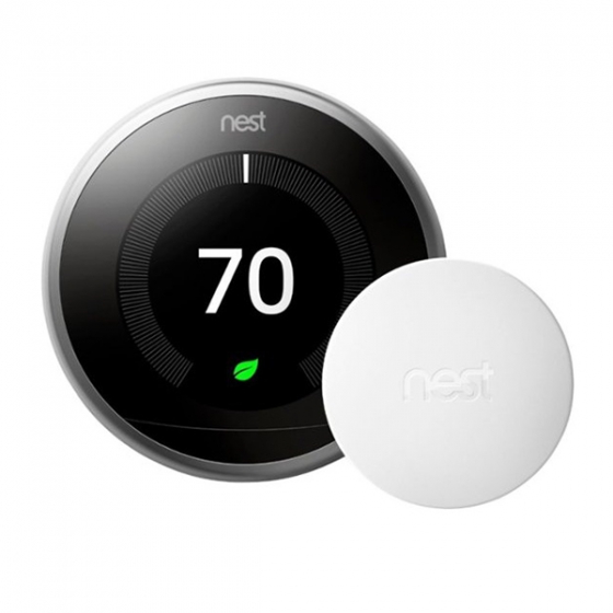   +   Nest Learning Thermostat 3rd Gen + Temperature Sensor  BH1253-US