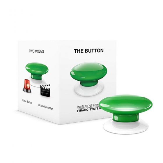   Fibaro The Button Z-Wave Green  FGPB-101-5