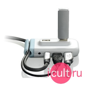 USB ��� Belkin 2.0 Plus Hub (4 �����)