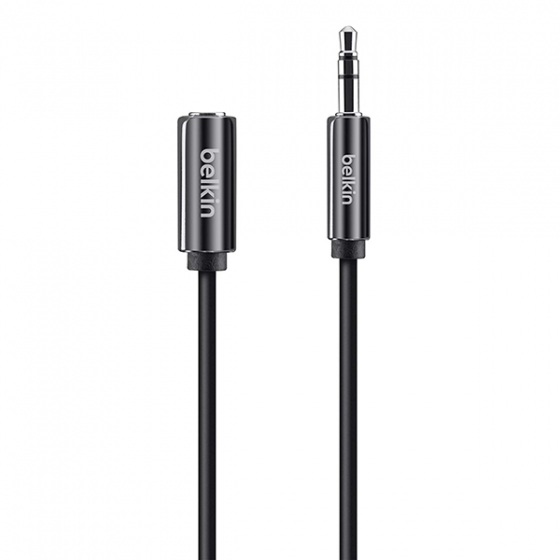  Belkin 3.5mm Stereo Extension Cable 1,8  Black  AV10105bt1.8M
