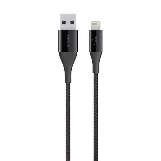   Belkin MIXIT Duratek Lightning to USB Cable 1,2  Black  F8J207BT04-BLK