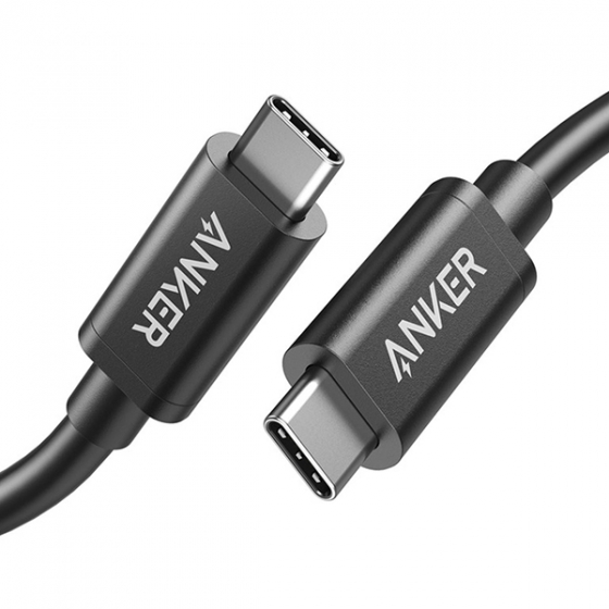  Anker USB-C to USB-C Thunderbolt 3.0 Cable 50 . Black  A8486011